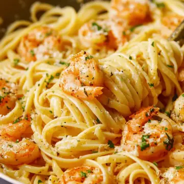 Garlic Butter Shrimp Pasta