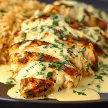 Mexican Chicken with Cheese Sauce