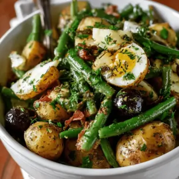 French-Style Potato and Green Bean Salad