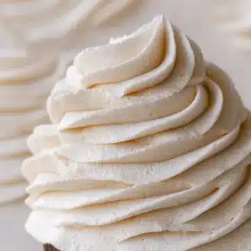 Chocolate Cupcakes With Vanilla Frosting