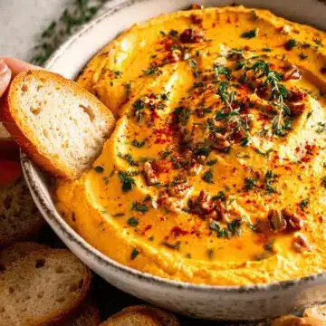 Pumpkin Whipped Feta Dip