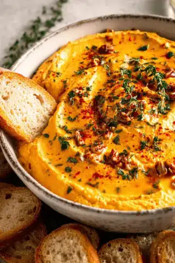 Pumpkin Whipped Feta Dip