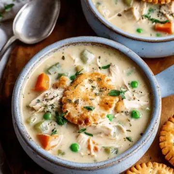 Healthy Chicken Pot Pie Soup
