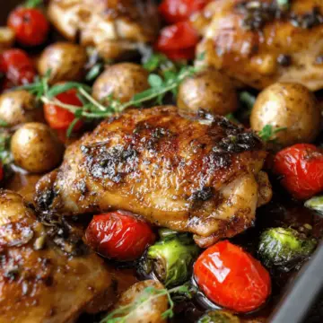 One-Pan Balsamic Chicken