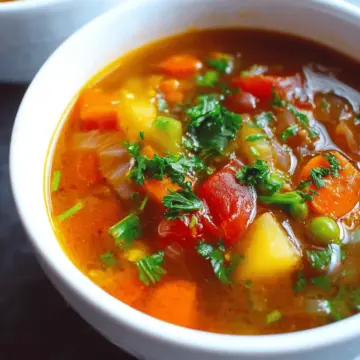 Easy Vegetable Soup