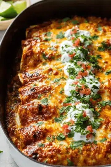 Easy Chicken Enchilada Recipe
