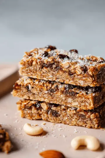Banana Oatmeal Energy Bars