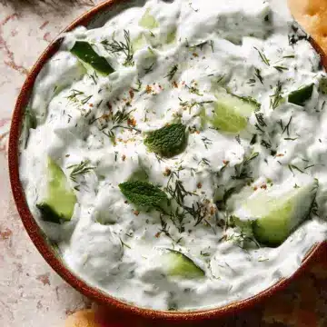 Healthy Tzatziki Recipe (Low-Fat)