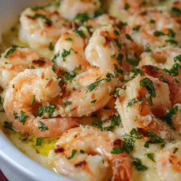 Shrimp Scampi Pasta Bake