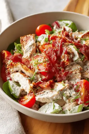 Whole30 BLT Chicken Salad