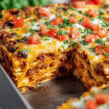 Easy Mexican Lasagna