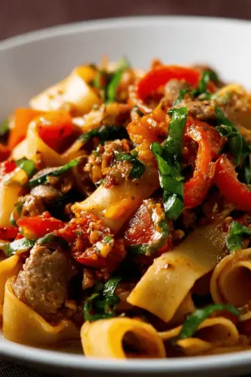 Italian Drunken Noodles
