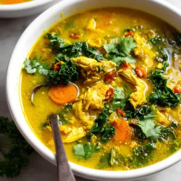 Anti-Inflammatory Turmeric Chicken Soup