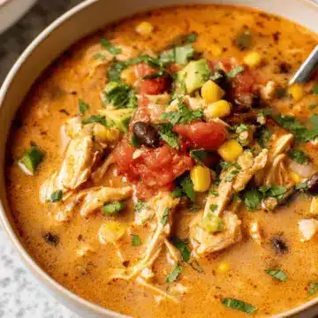 Easy Chicken Taco Soup