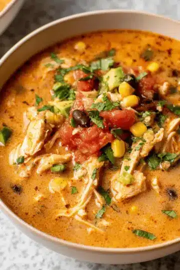 Easy Chicken Taco Soup