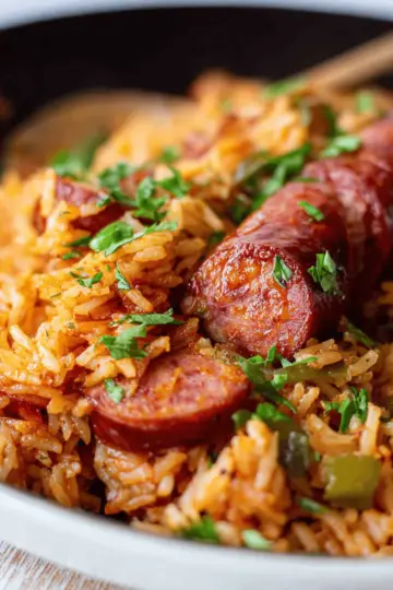 Smoked Sausage and Rice