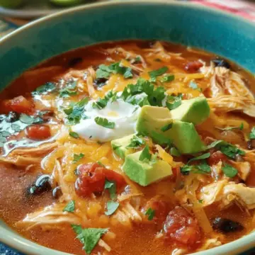 Slow Cooker Chicken Tortilla Soup
