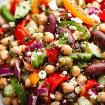 Mediterranean Bean Salad
