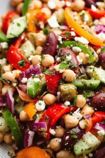 Mediterranean Bean Salad