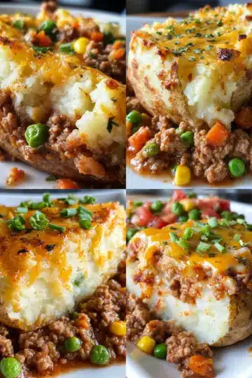 Shepherd’s Pie Baked Potatoes