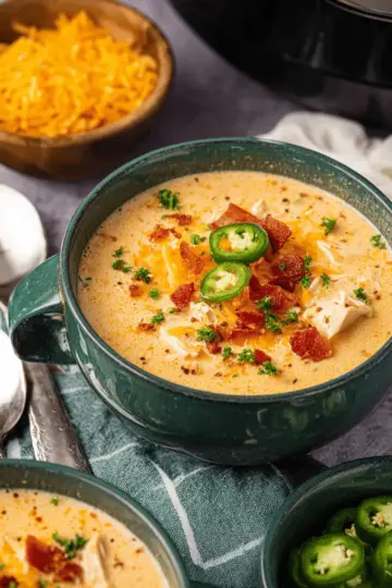 Jalapeño Popper Chicken Soup