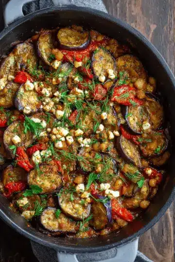 Easy Greek-Style Eggplant Recipe
