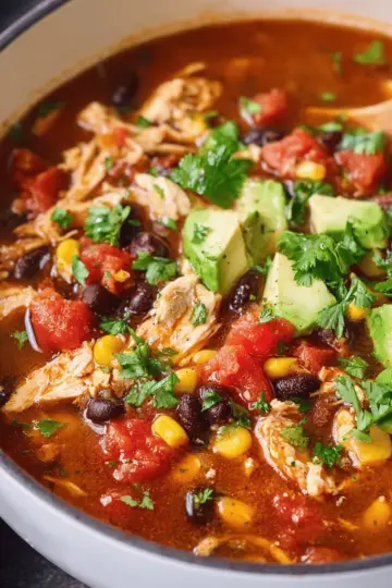 Easy Chicken Taco Soup