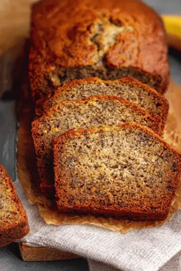 One Bowl Banana Bread