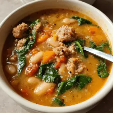 Italian Sausage White Bean Soup