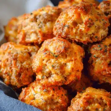 Cheddar Bay Biscuit Sausage Balls