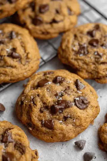 Banana Bread Chocolate Chip Cookies