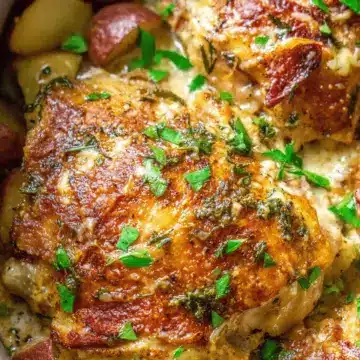 Slow Cooker Garlic Parmesan Chicken