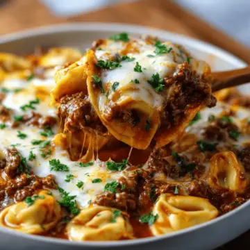 Beef Enchilada Tortellini