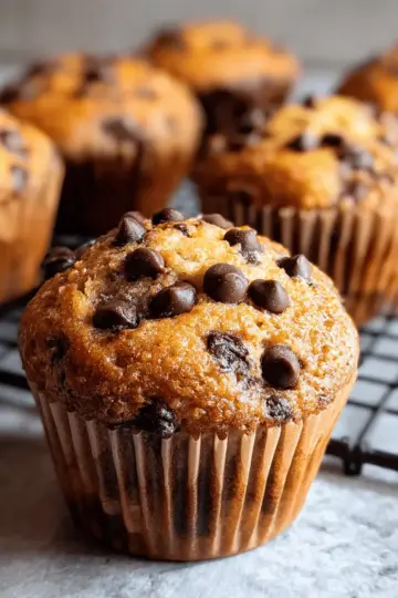 Brown Butter Chocolate Chip Muffins