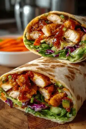 Sweet Chili Chicken Wrap
