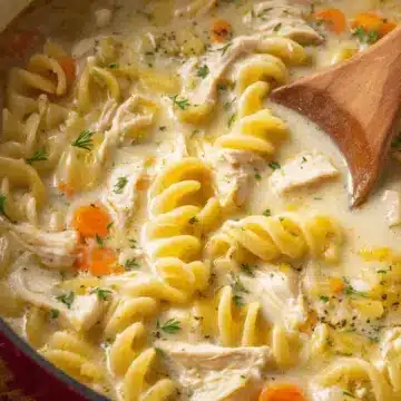 Creamy Chicken Noodle Soup Recipe