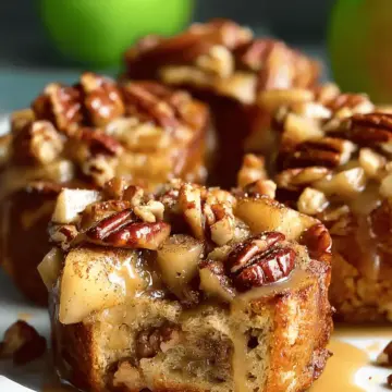 Apple Pecan French Toast Cups