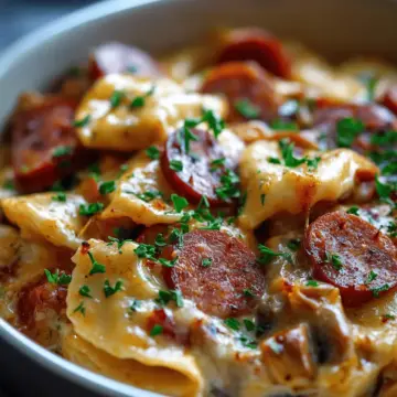 Crock pot Pierogi Casserole with Kielbasa Recipe