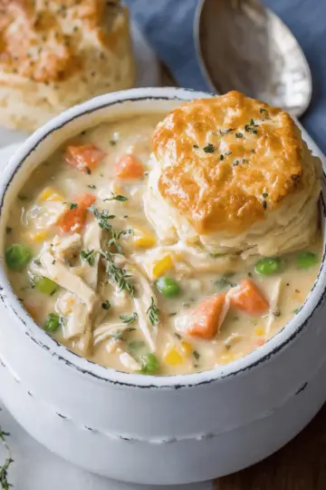 Chicken Pot Pie Soup