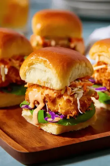 Bang Bang Chicken Sliders