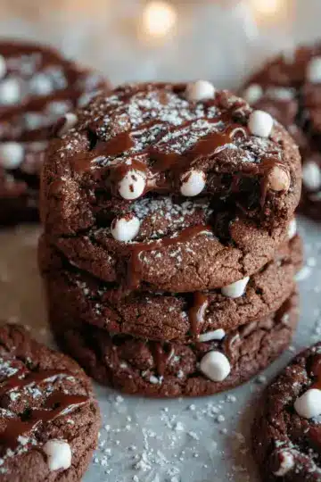 Hot Chocolate Cookies