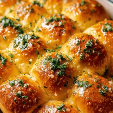 Garlic Butter Dinner Rolls