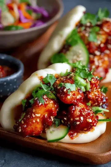 Korean Chicken Bao
