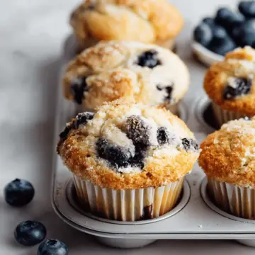 The Best Blueberry Muffins EVER