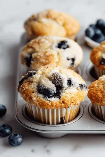 The Best Blueberry Muffins EVER
