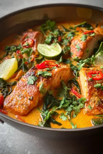 Coconut Curry Salmon