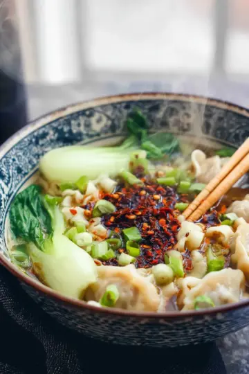 Dumpling Noodle Soup