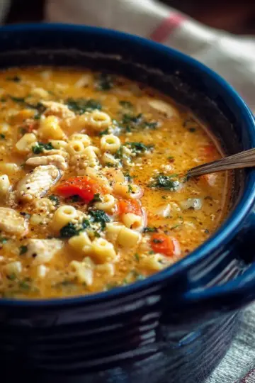 Homemade Chicken Pasta Soup