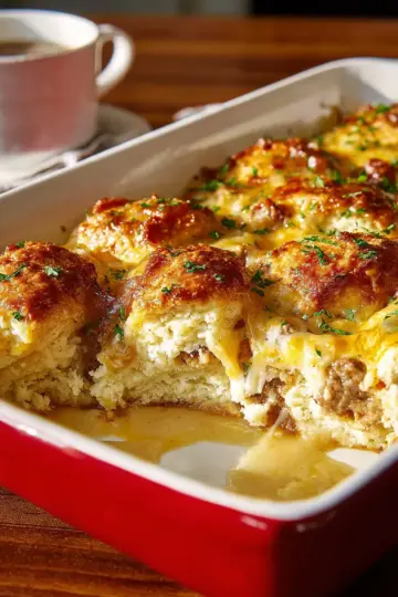 Biscuits and Gravy Casserole
