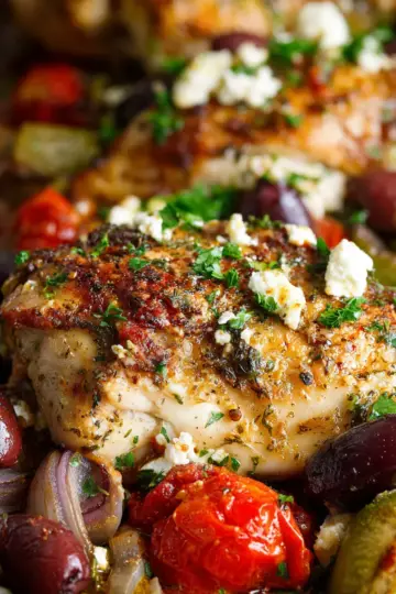 Greek Sheet Pan Chicken